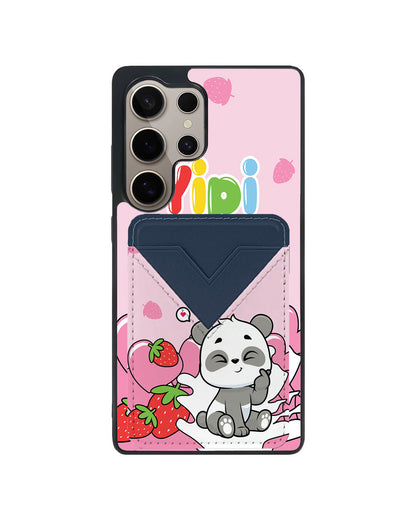 Android Avant Wallet Case - Yipi Strawberry Kiss