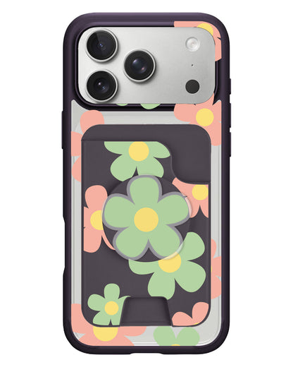 iPhone Magpop Wallet - Daisy Spring