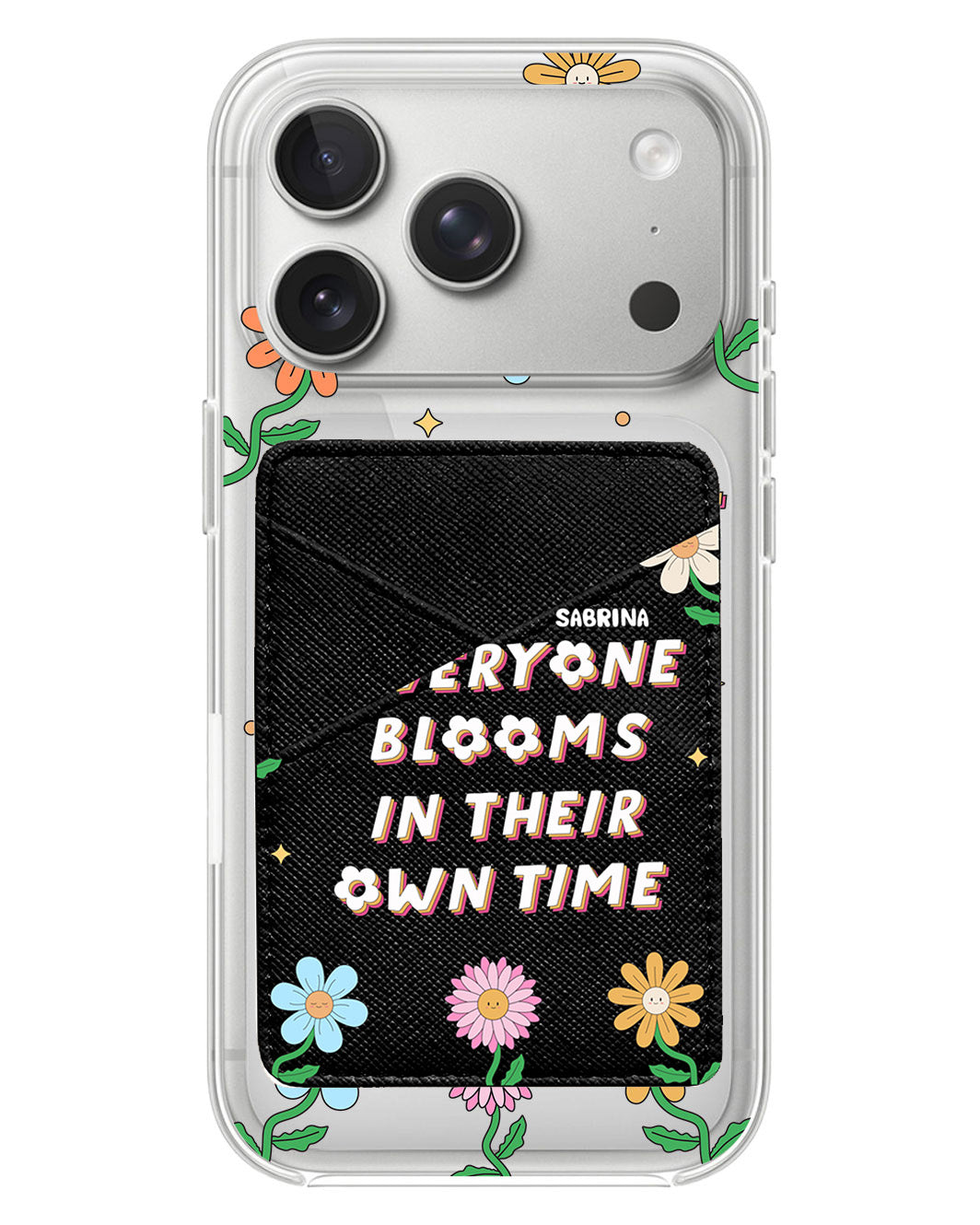 iPhone Phone Wallet Case - Blooms