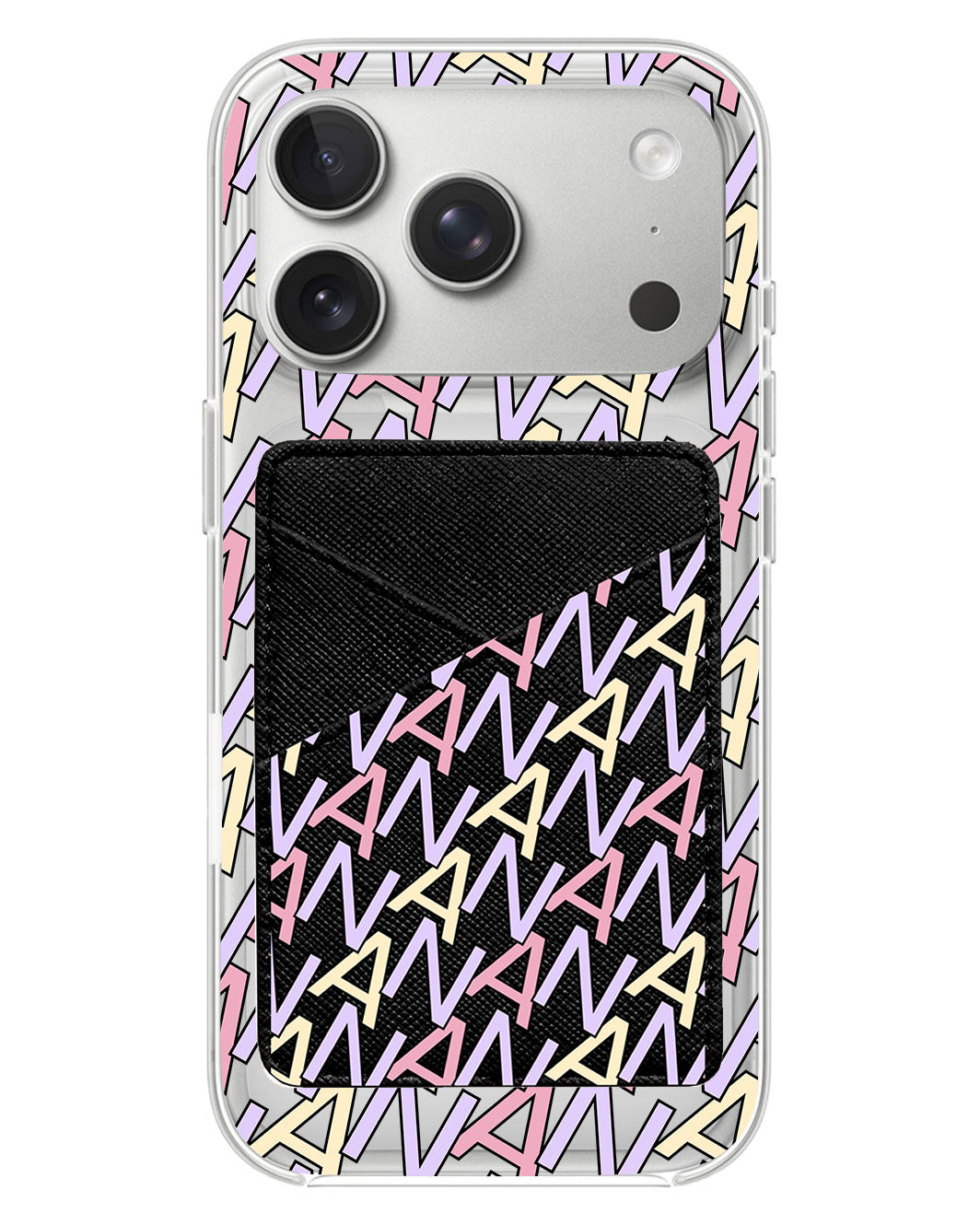 iPhone Phone Wallet Case - Initial 5.0 Monogram
