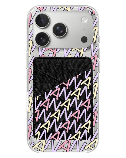 iPhone Phone Wallet Case - Initial 5.0 Monogram