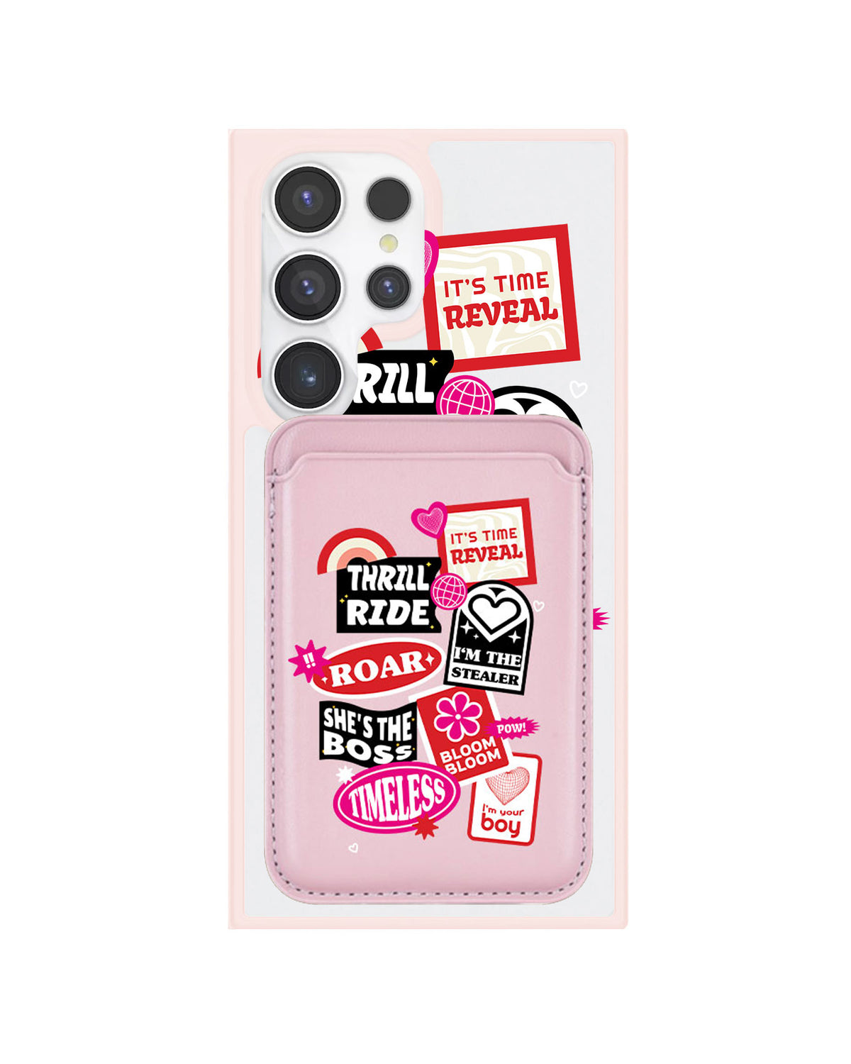 Android Magnetic Wallet Case - The Boyz Song Sticker Pack