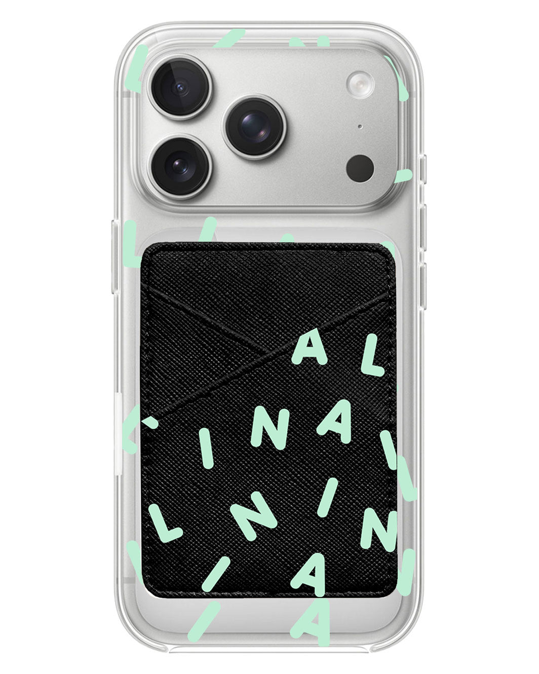 iPhone Phone Wallet Case - Monogram 2.0 Tosca