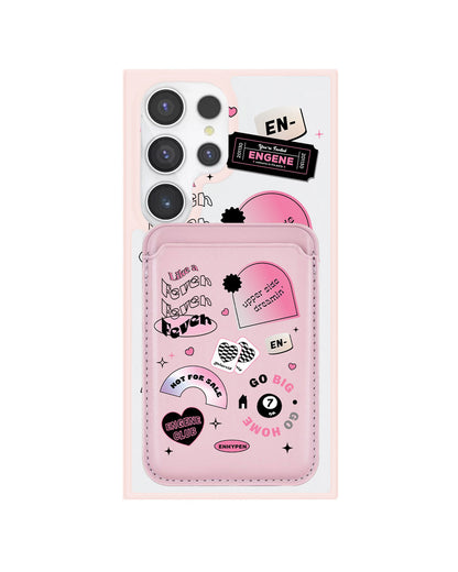 Android Magnetic Wallet Case - Enhyphen Sticker Pack
