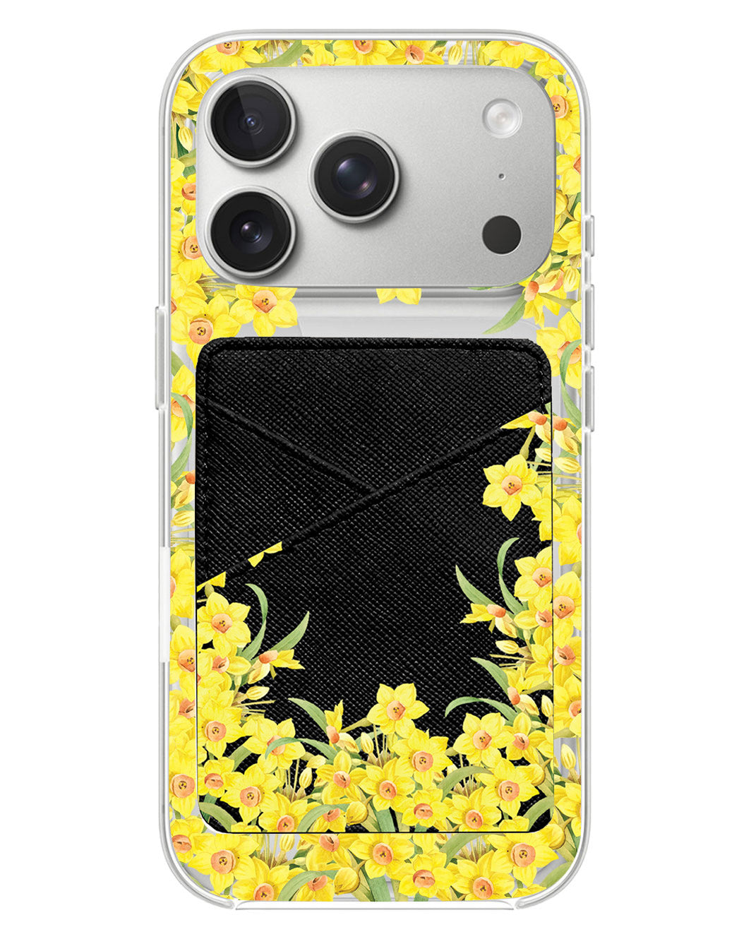 iPhone Phone Wallet Case - March Daffodil