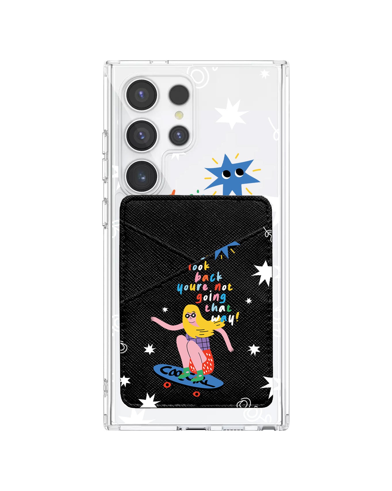 Android Phone Wallet Case - Keep Moving