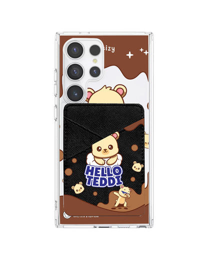 Android Phone Wallet Case - Hello Teddy 1.0