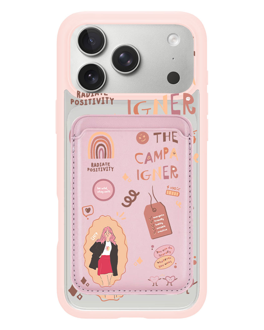 iPhone Magnetic Wallet Case - ENFP