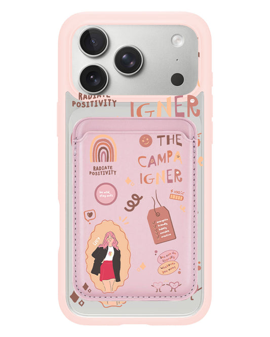 iPhone Magnetic Wallet Case - ENFP