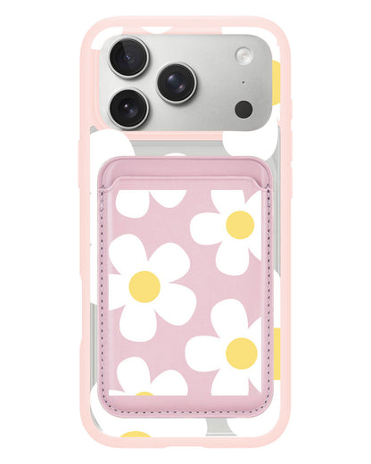 iPhone Magnetic Wallet Case - Daisy 4.0
