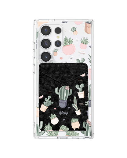 Android Phone Wallet Case - Cactus 2.0