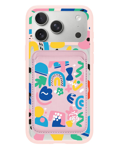iPhone Magnetic Wallet Case - Celestial 2.0