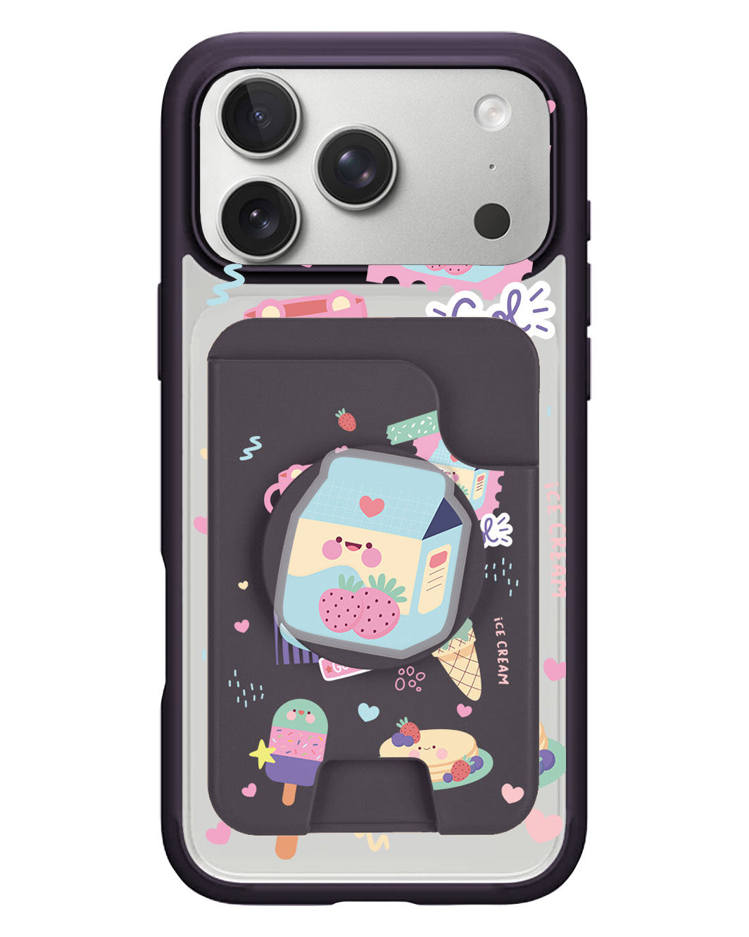 iPhone Magpop Wallet - Sweet Cafe