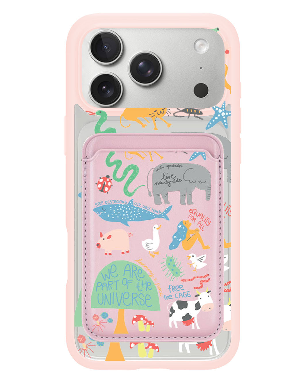 iPhone Magnetic Wallet Case - Equality