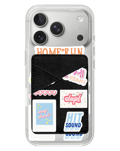 iPhone Phone Wallet Case - Seventeen Sticker Pack