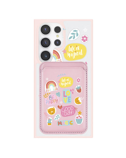 Android Magnetic Wallet Case - Good Day 1.0