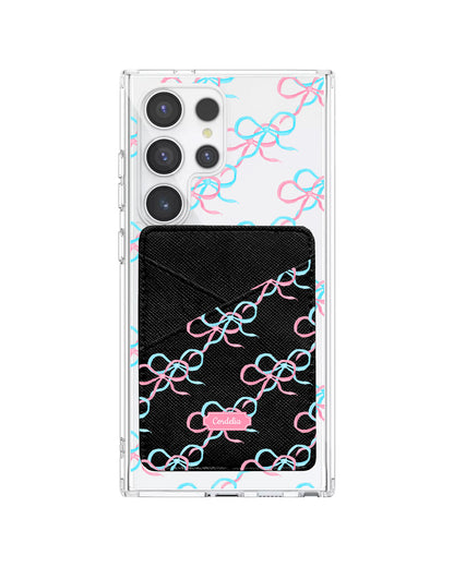 Android Phone Wallet Case - Coquette Overlap Bow