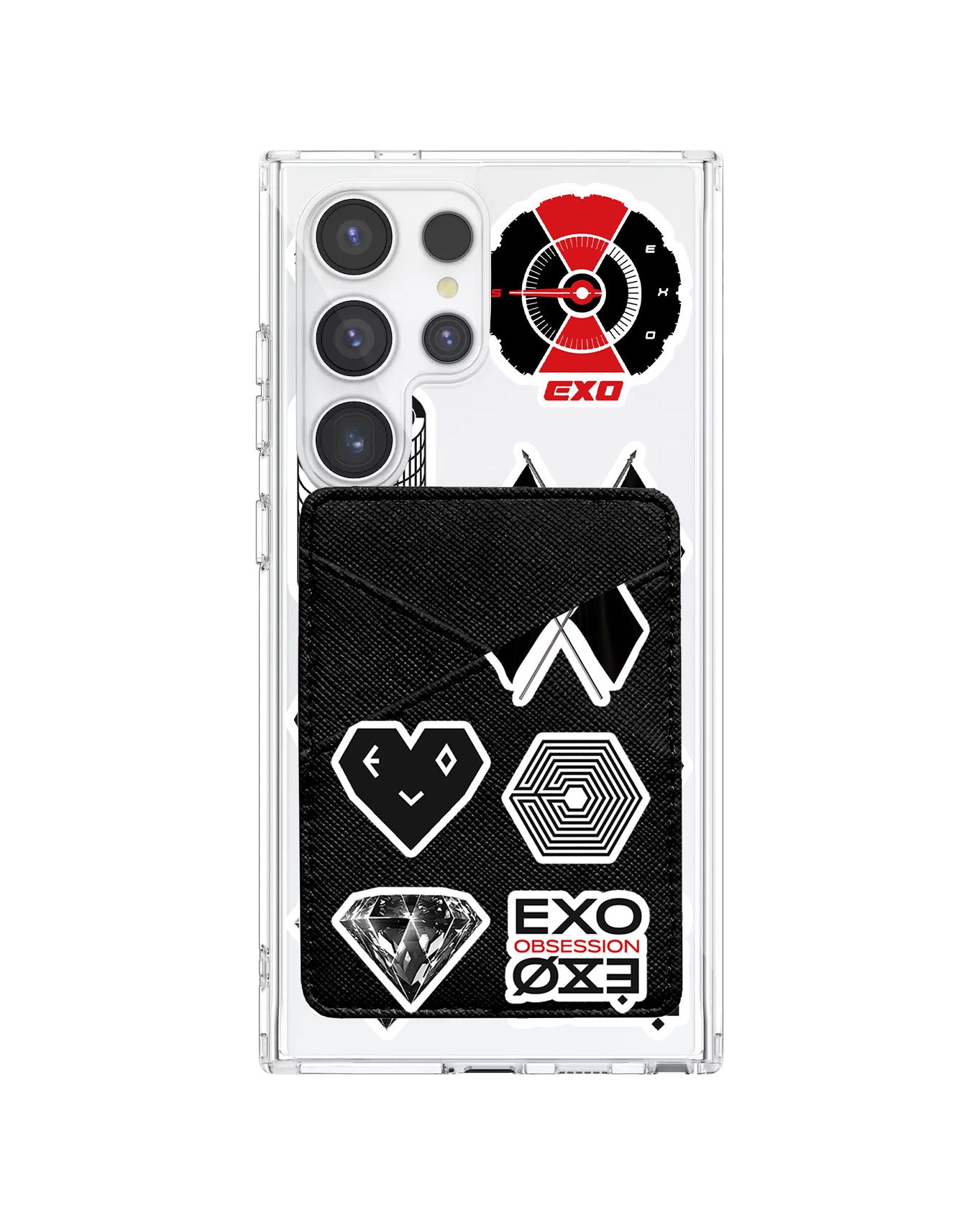 Android Phone Wallet Case - EXO Monogram