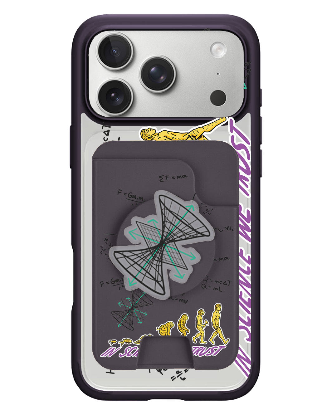 iPhone Magpop Wallet - Science 1.0