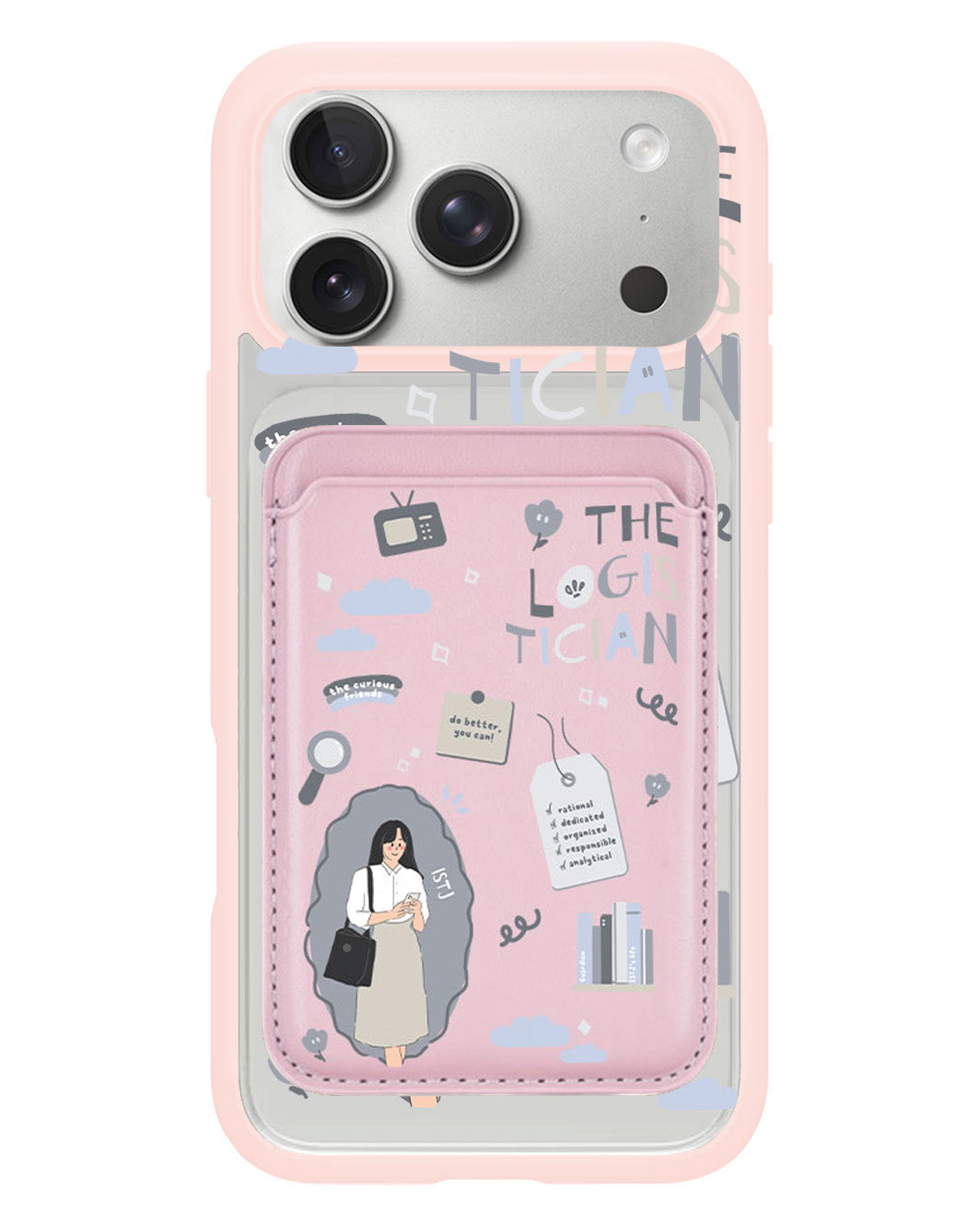 iPhone Magnetic Wallet Case - ISTJ