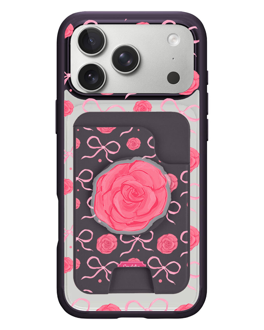 iPhone Magpop Wallet - Coquette Rose