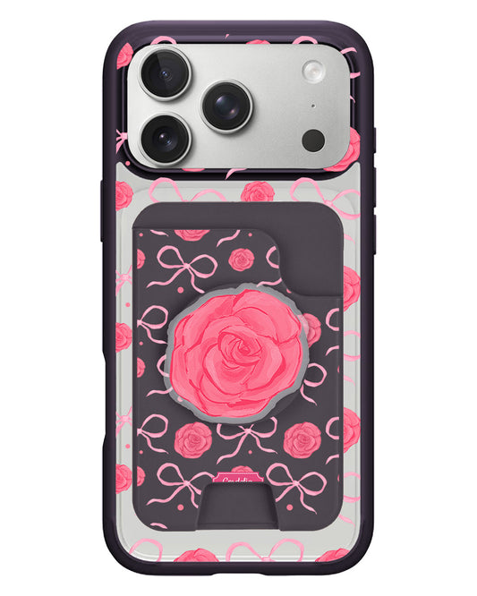 iPhone Magpop Wallet - Coquette Rose