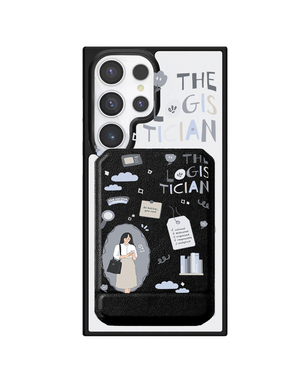 Android Magnetic Multifold Wallet - ISTJ