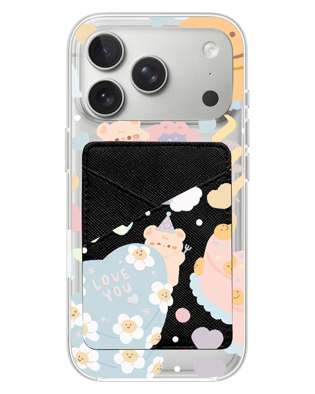 iPhone Phone Wallet Case - Cake Party