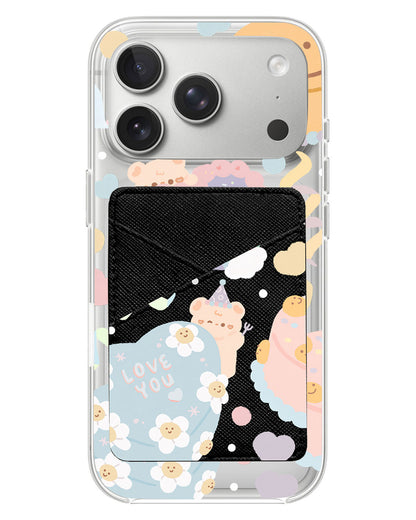 iPhone Phone Wallet Case - Cake Party