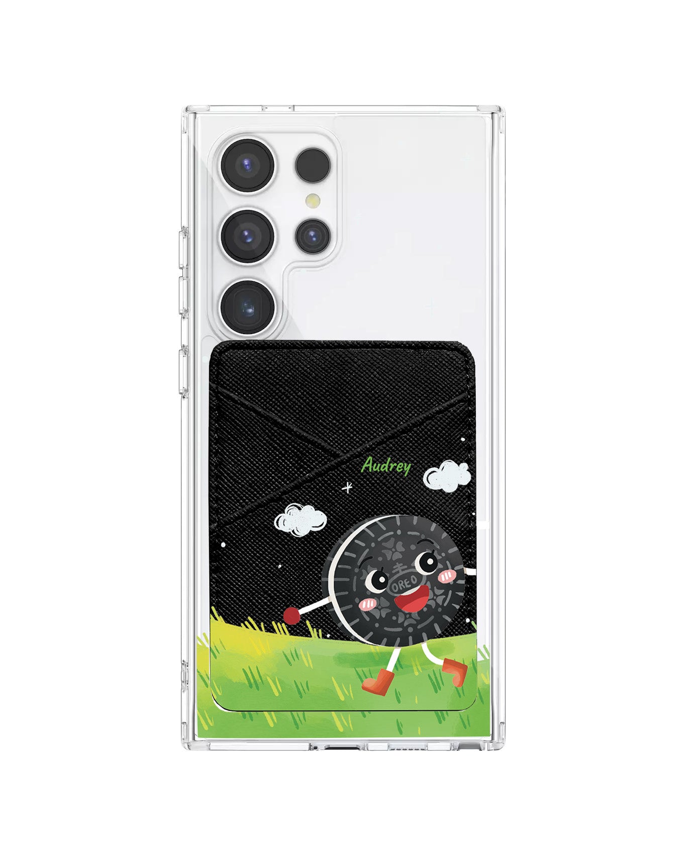 Android Phone Wallet Case - Oreo Milk