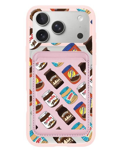 iPhone Magnetic Wallet Case - Choco Spread