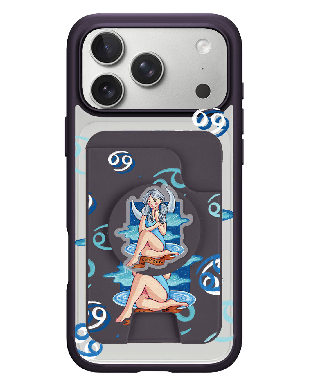 iPhone Magpop Wallet - Cancer