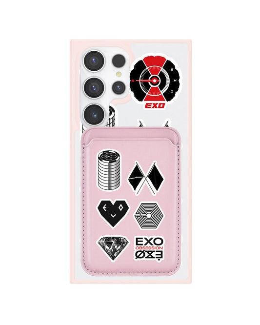 Android Magnetic Wallet Case - EXO Sticker Pack