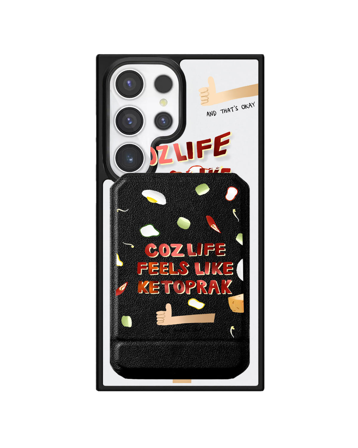 Android Magnetic Multifold Wallet - Ketopuns