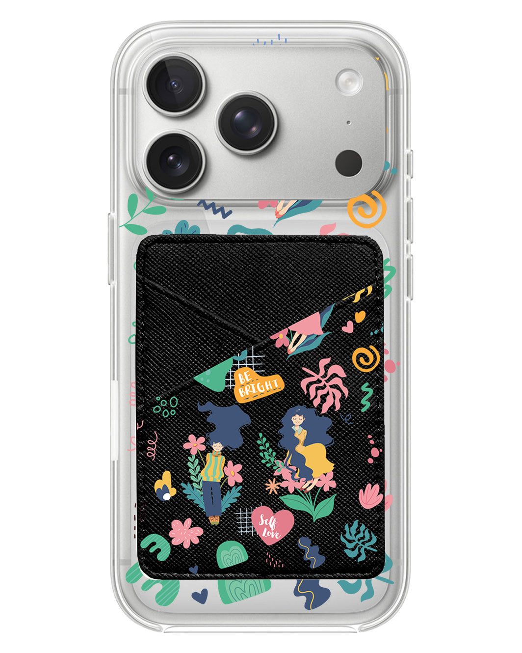 iPhone Phone Wallet Case - Self Love Sticker pack 2.0