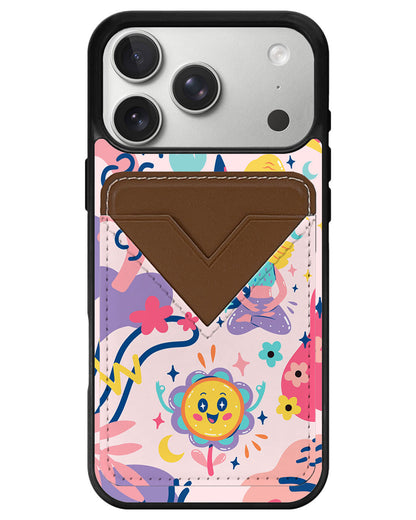 iPhone Avant Wallet Case - Heather