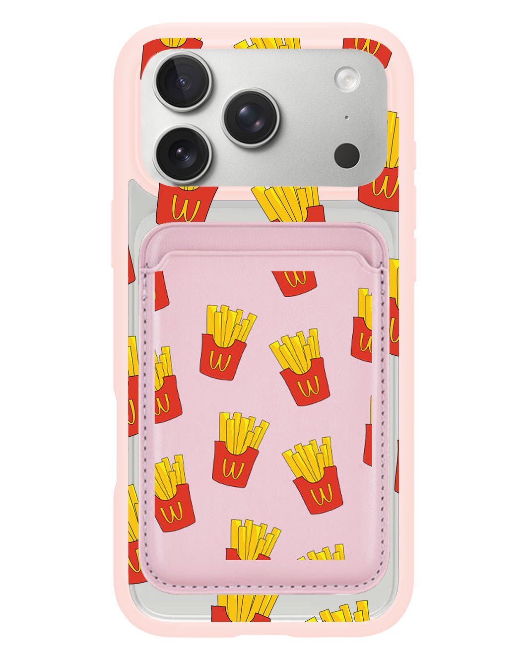 iPhone Magnetic Wallet Case - Fries