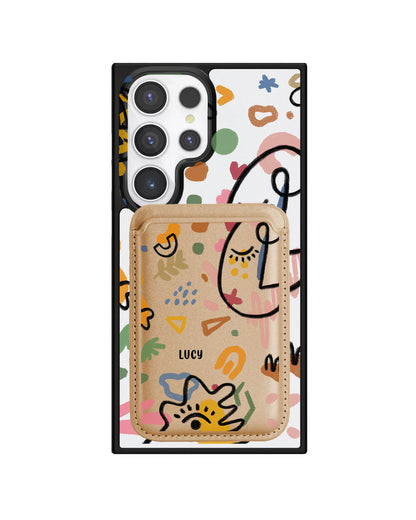 Android Magnetic Wallet Case - Abstract 5.0