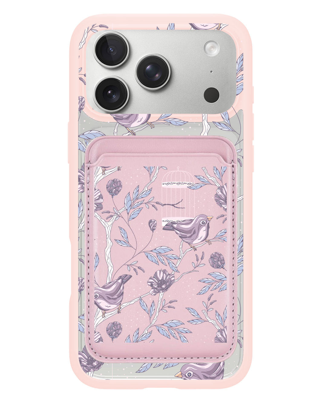 iPhone Magnetic Wallet Case - Lovebird 15.0