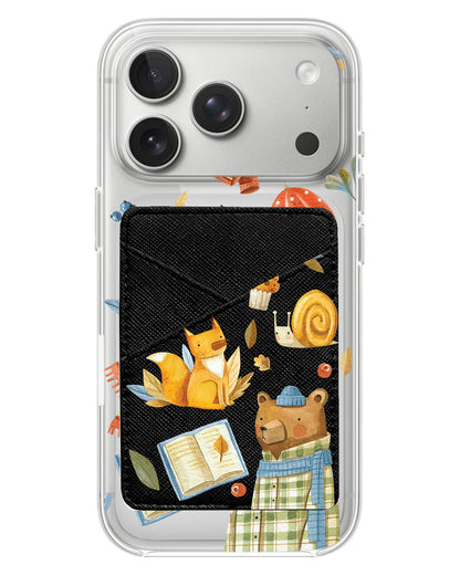 iPhone Phone Wallet Case - Bear & Fox