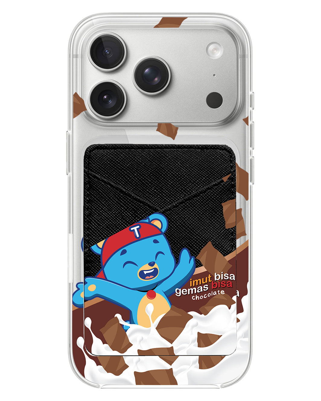 iPhone Phone Wallet Case - Tedy