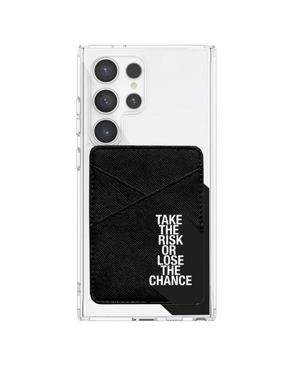 Android Phone Wallet Case - Take The Risk
