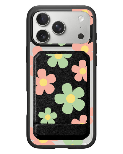 iPhone Magnetic Multifold Wallet - Daisy Spring