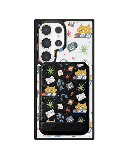 Android Magnetic Multifold Wallet - Too Much Hobbies