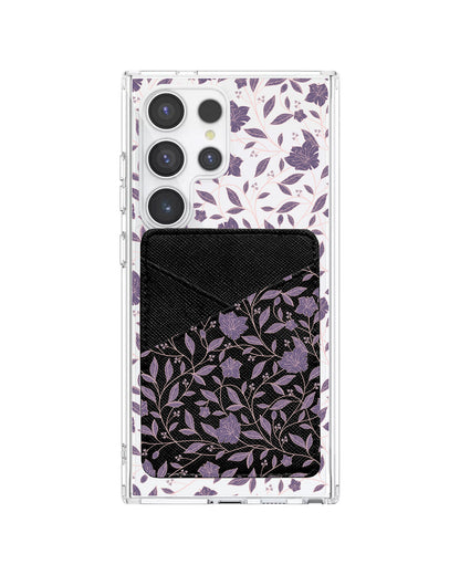 Android Phone Wallet Case - Sketchy Flower 4.0