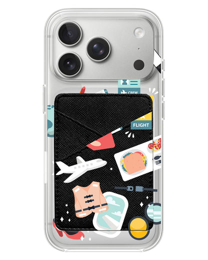 iPhone Phone Wallet Case - Stewardess