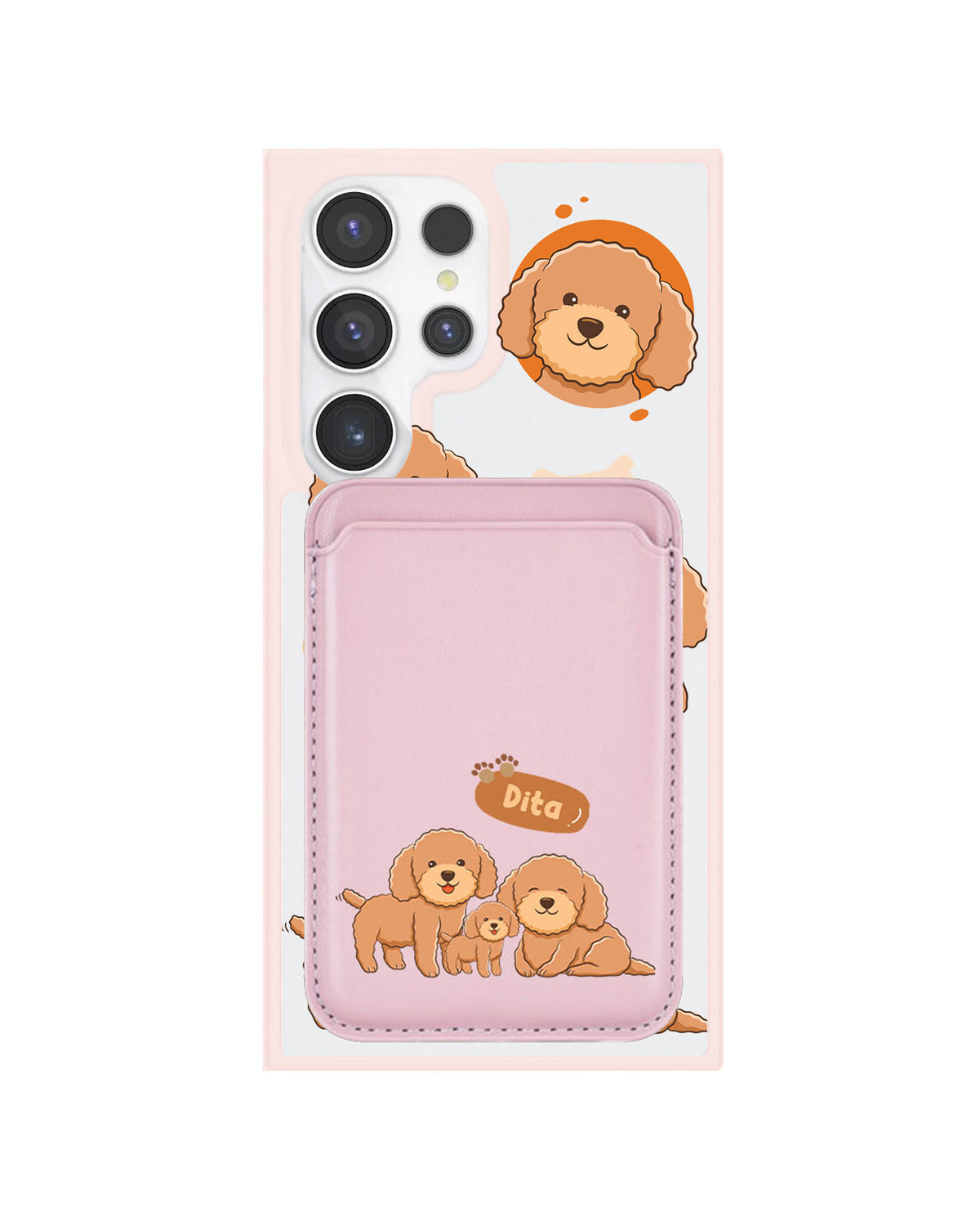 Android Magnetic Wallet Case - Poodle Squad 4.0