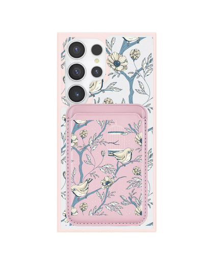Android Magnetic Wallet Case - Lovebird 9.0