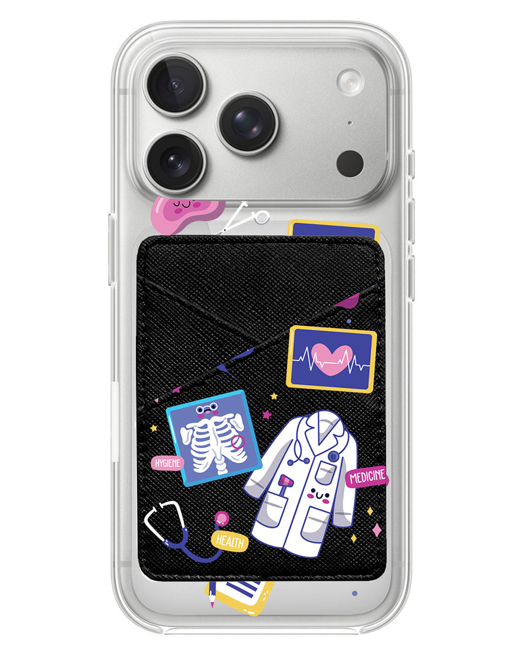 iPhone Phone Wallet Case - Doctor