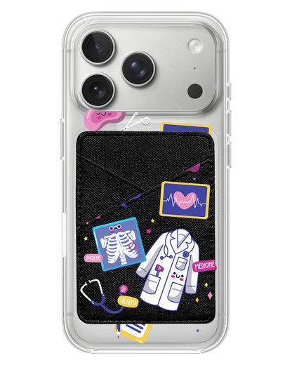 iPhone Phone Wallet Case - Doctor